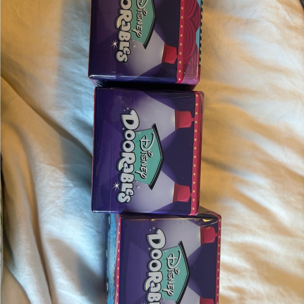 Disney Doorables Purple Collectible Boxes